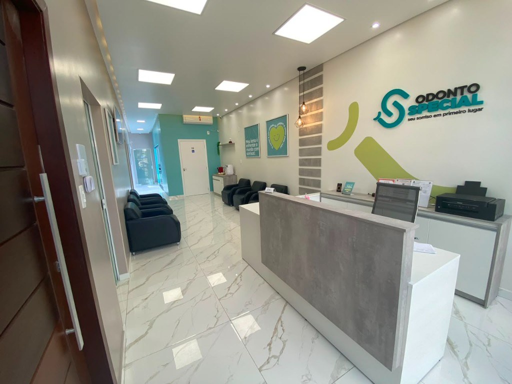 Recepção da Odonto Special Joinville